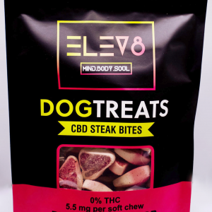 CBD dog steak bites treats