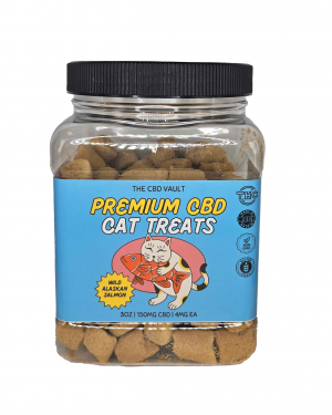 Premium CBD Cat Treats – Wild Alaskan Salmon