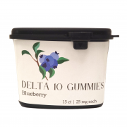 Delta 10 Gummies 15 count Blueberry