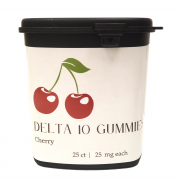 Delta 10 Gummies 25 count Cherry