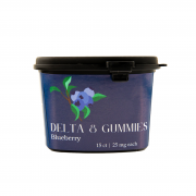 Delta 8 Gummies 15 count Blueberry