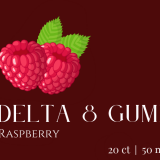 Delta 8 Gummies Raspberry 50mg 20ct