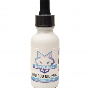 CBD Dog Oil 250mg Beef Flavor