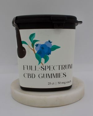 Full Spectrum CBD Gummies 25 ct. 50MG