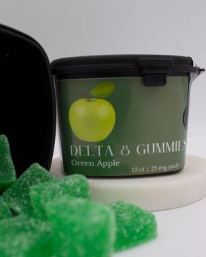 Delta 8 Gummies 25mg 15ct.