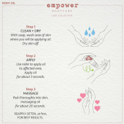 Empower BodyCare Body Oil Instructions