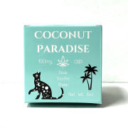 100mg CBD Bath Bomb Coconut Paradise