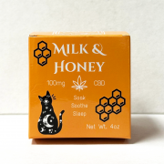 100mg CBD Bath Bomb Milk & Honey