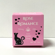 100mg CBD Bath Bomb Rose Romance