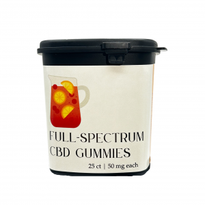 Full-Spectrum CBD Fruit Punch Gummies 25ct