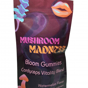 Mushroom Madness Bloom Gummies Front