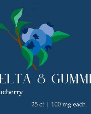 Delta 8 Gummies 25 ct. 100mg