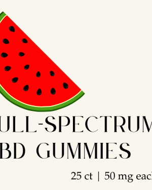 Full Spectrum CBD Gummies 25 ct.